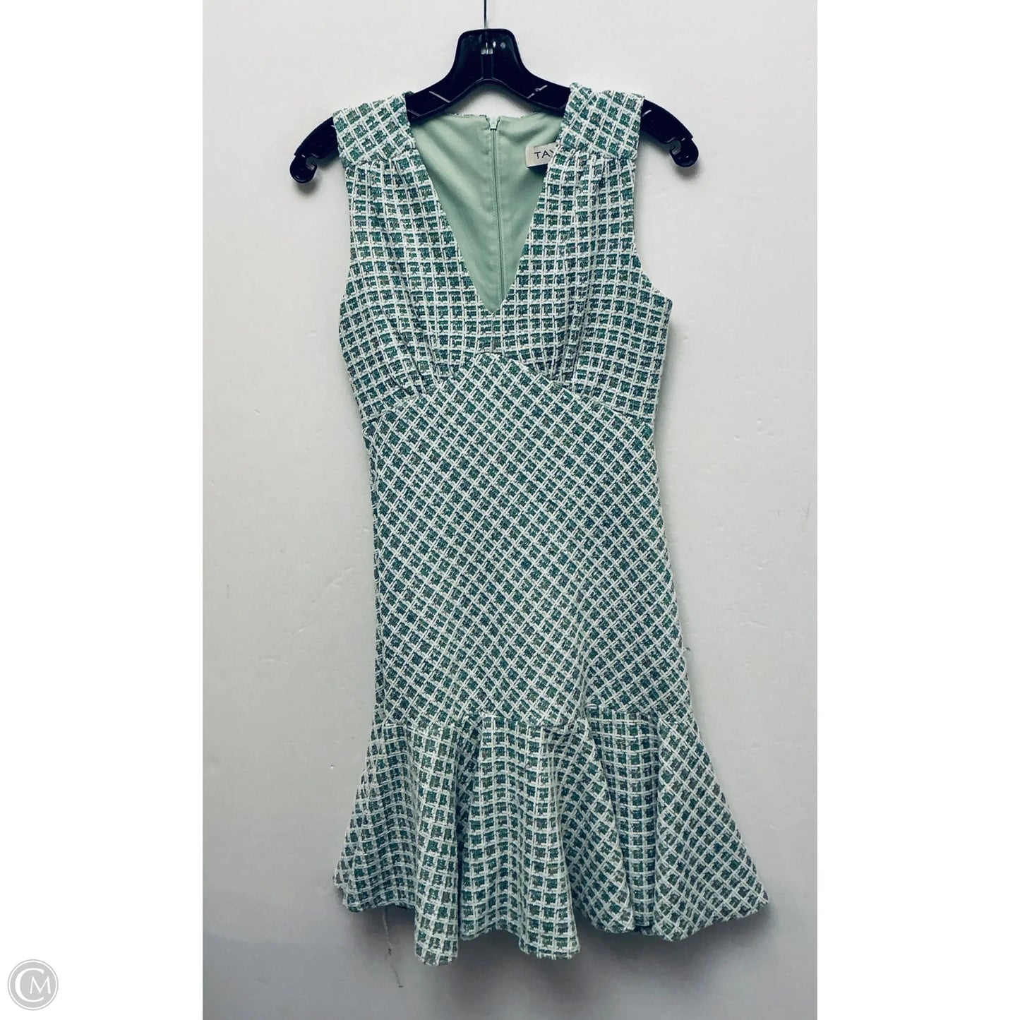 Dress Casual Midi By Taylor In Green, Size: 4