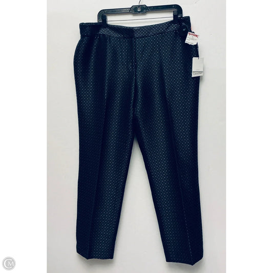 Pants Dress By Calvin Klein In Black, Size: 14