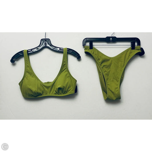 Swimsuit 2pc By Fabletics In Green, Size: Xl
