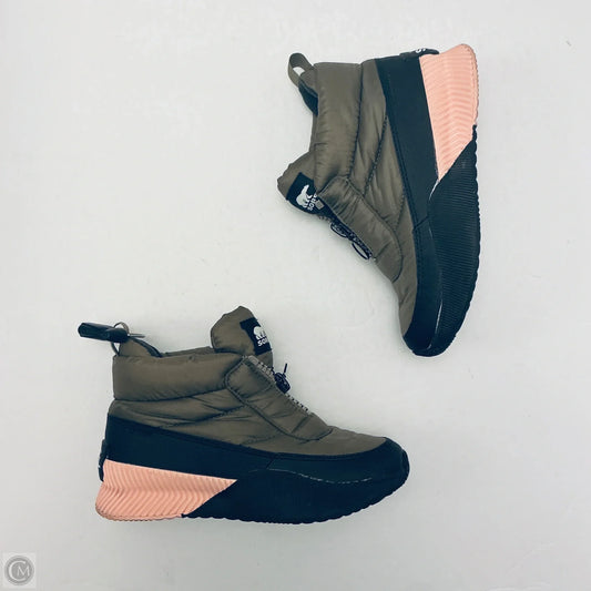 Boots Snow By Sorel In Green, Size: 7.5