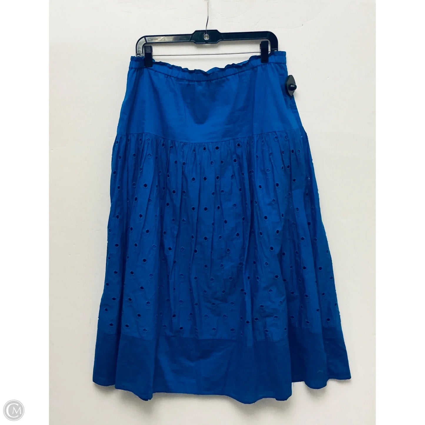 Skirt Maxi By J. Crew In Blue, Size: L
