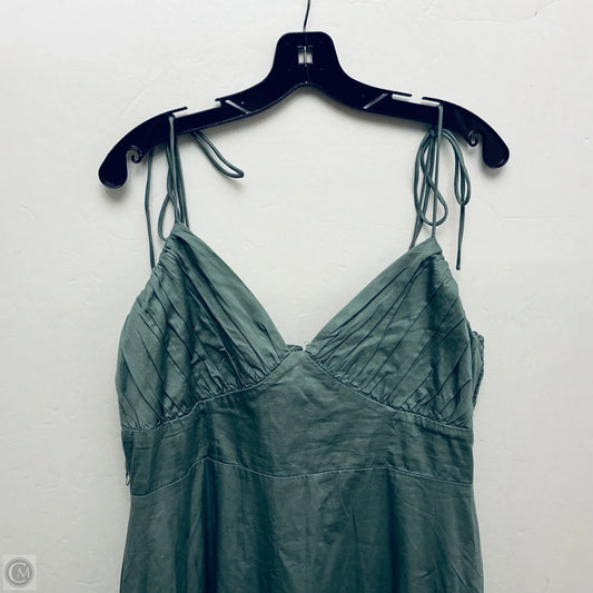 Dress Casual Maxi By Abercrombie And Fitch In Green, Size: Xl