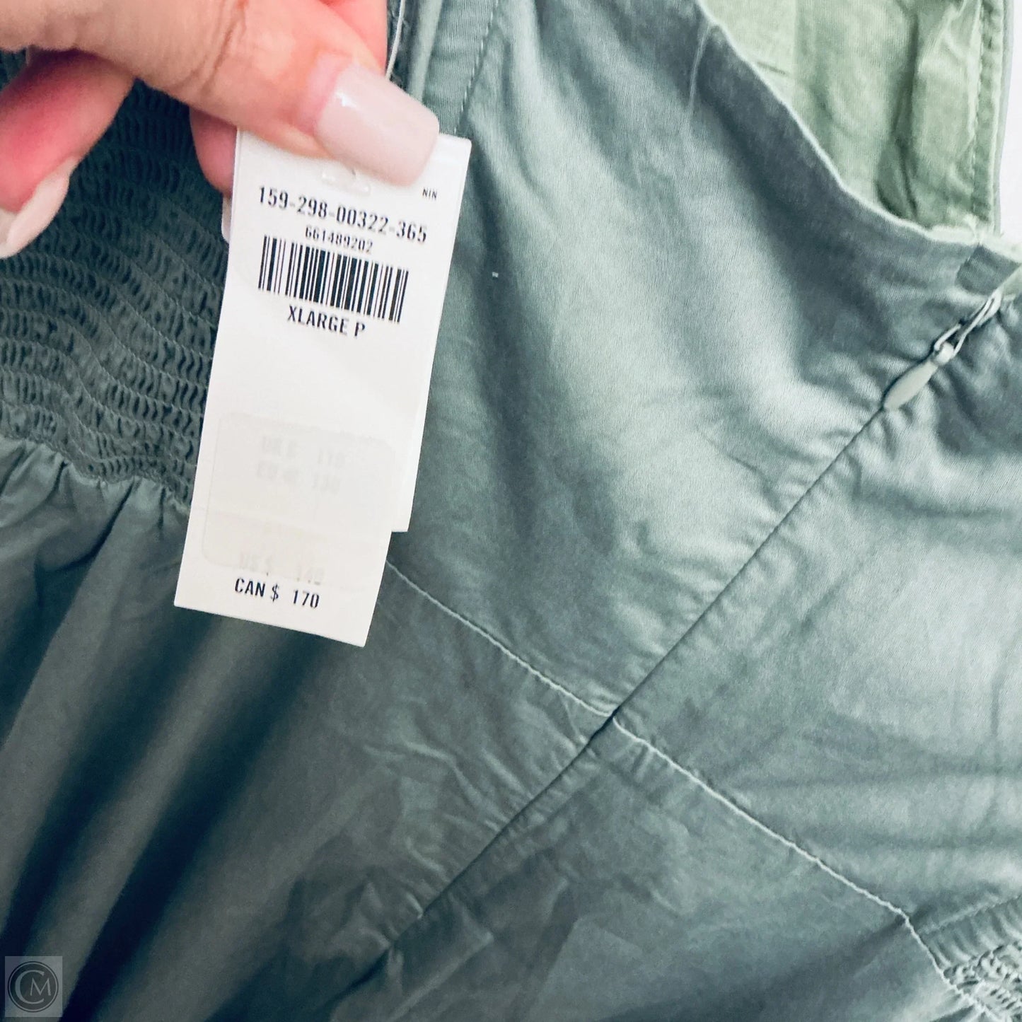 Dress Casual Maxi By Abercrombie And Fitch In Green, Size: Xl