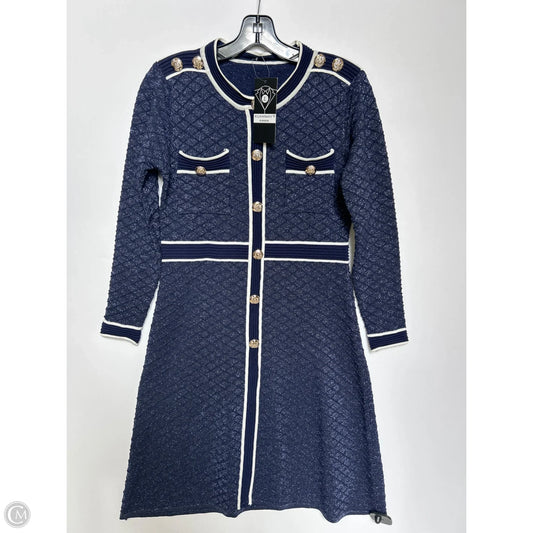 Dress Casual Short By Clothes Mentor In Navy, Size: L