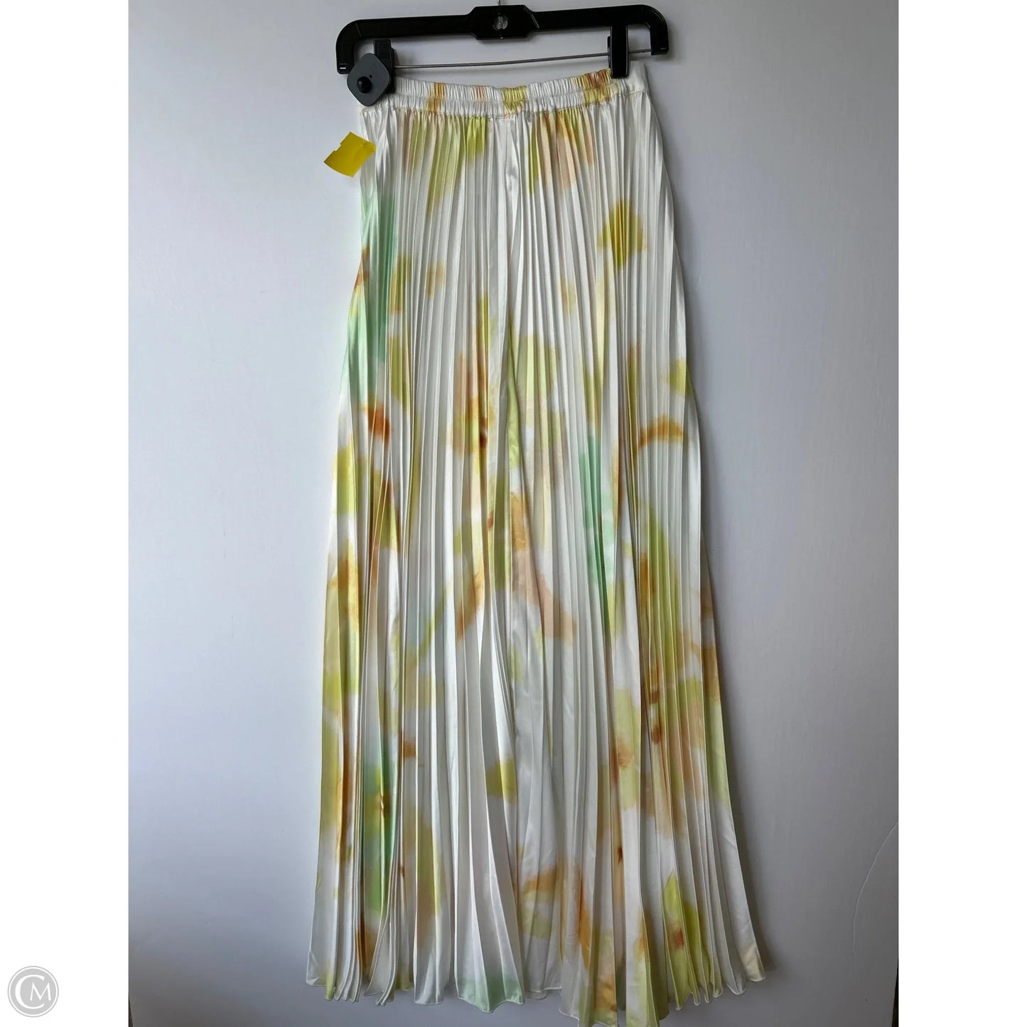 Skirt Set 2pc By Clothes Mentor In Green & White, Size: S