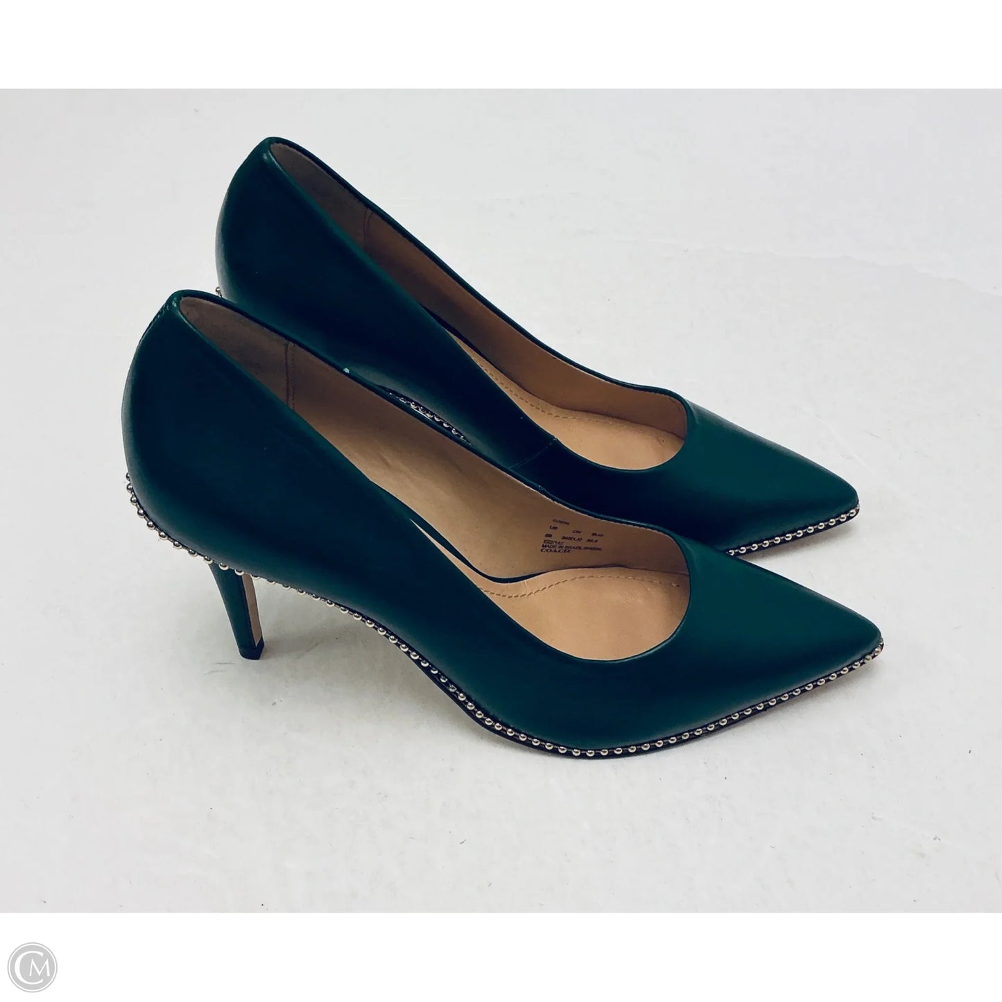 Shoes Designer By Coach In Green, Size: 8