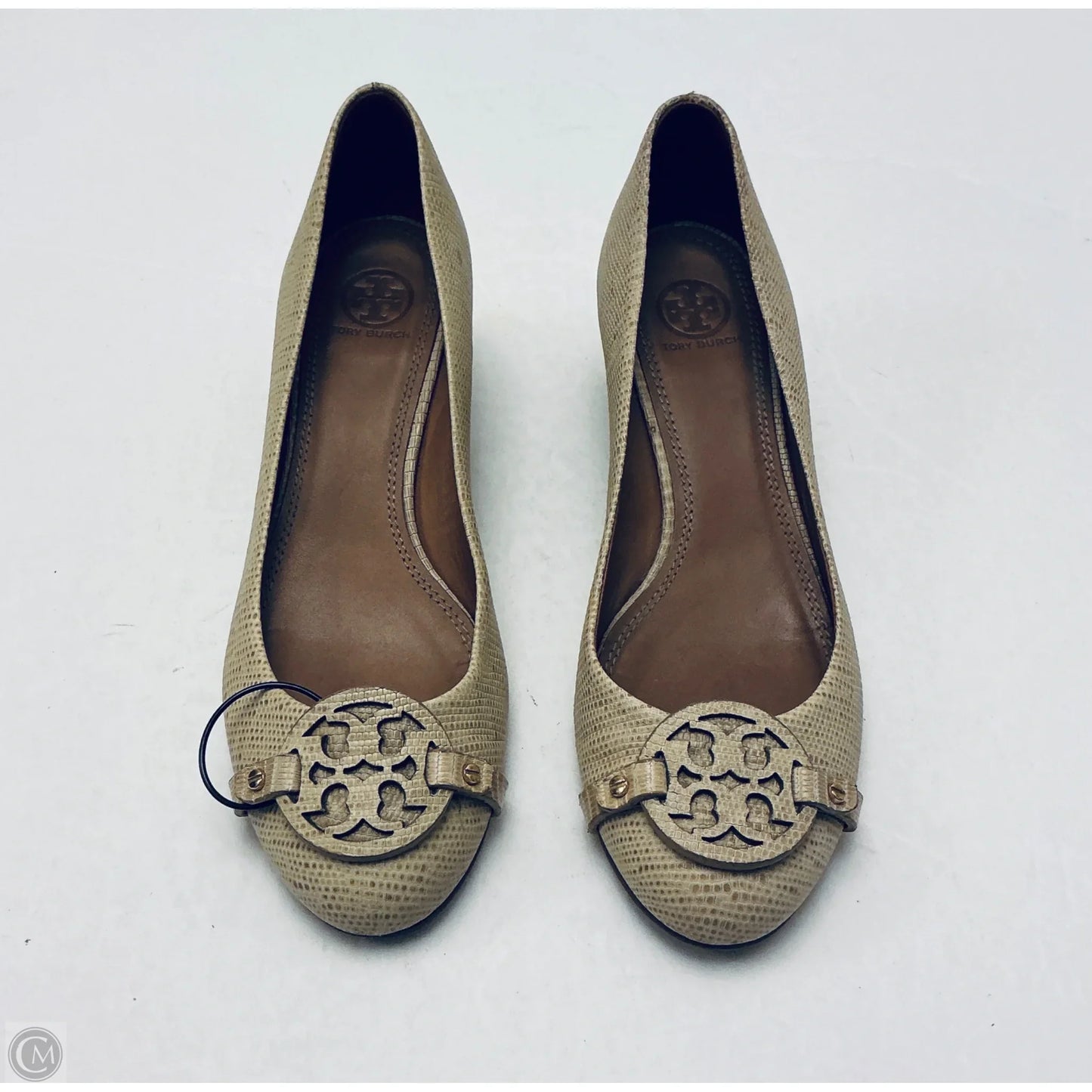 Shoes Designer By Tory Burch In Tan, Size: 9