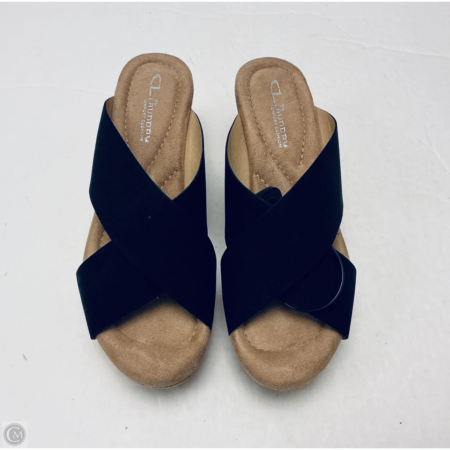 Sandals Heels Block By Chinese Laundry In Black, Size: 8.5