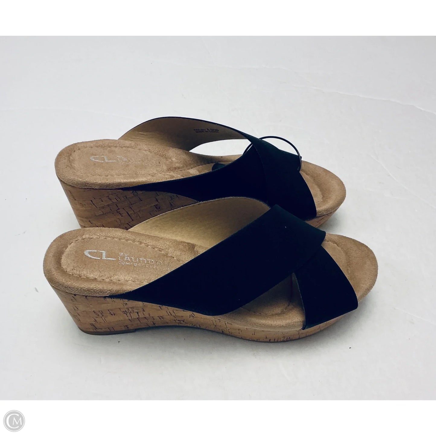 Sandals Heels Block By Chinese Laundry In Black, Size: 8.5