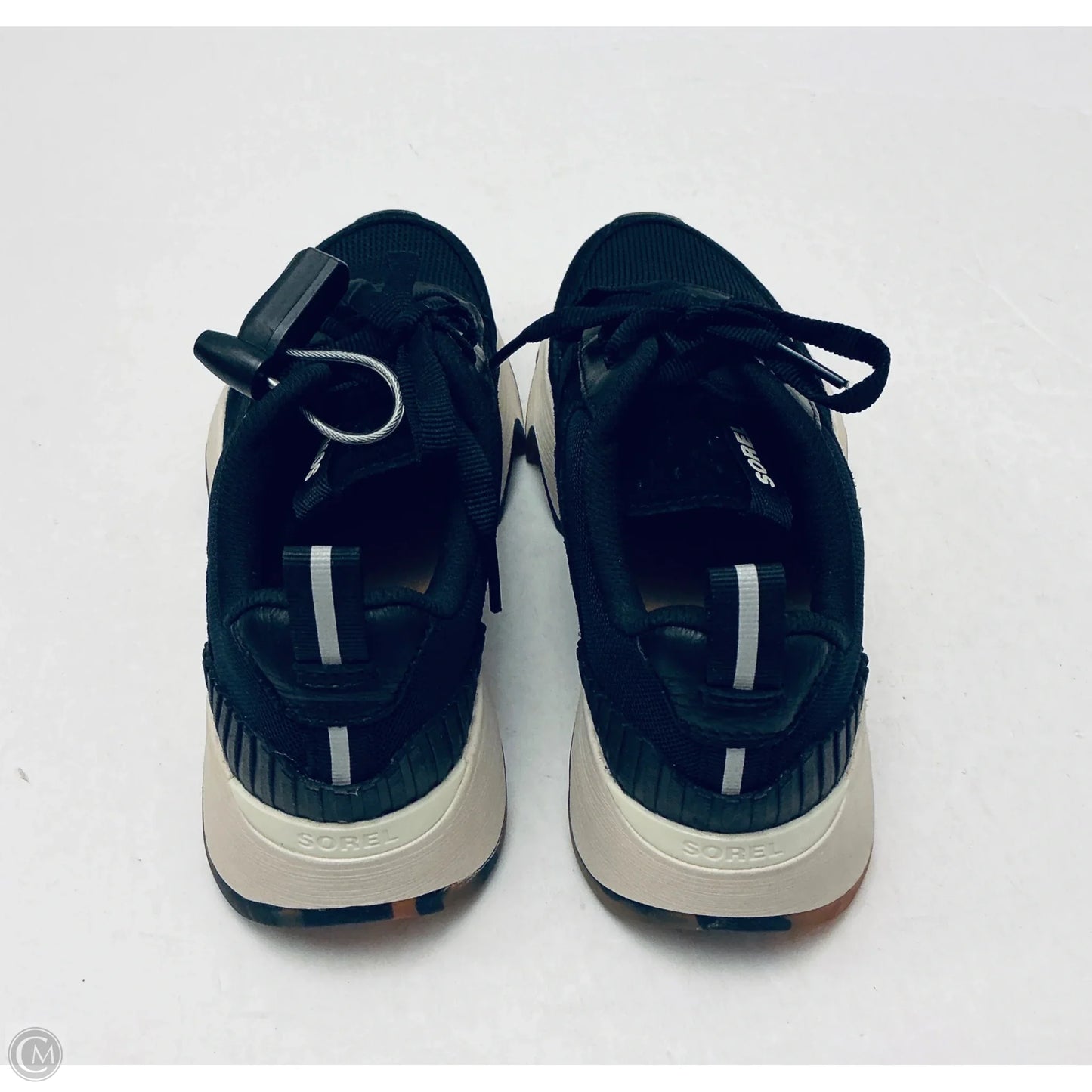 Shoes Sneakers By Sorel In Black, Size: 6