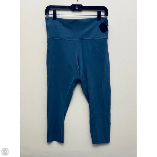 Athletic Leggings By Lululemon In Blue, Size: 12