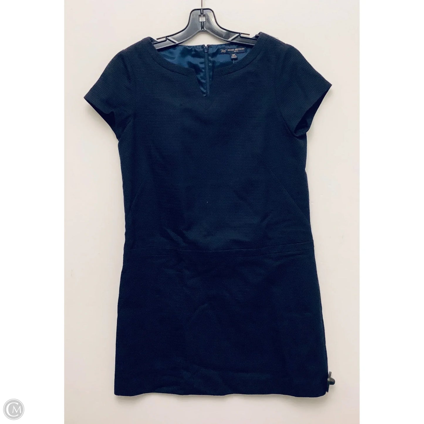 Dress Work By Brooks Brothers In Navy, Size: L