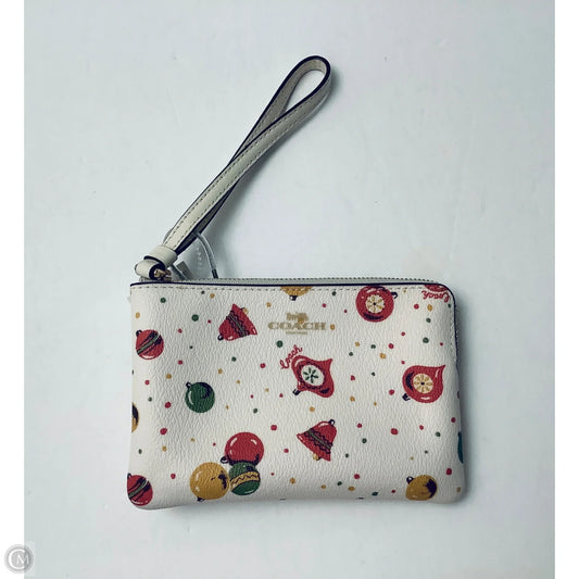 Wristlet Designer By Coach, Size: Small