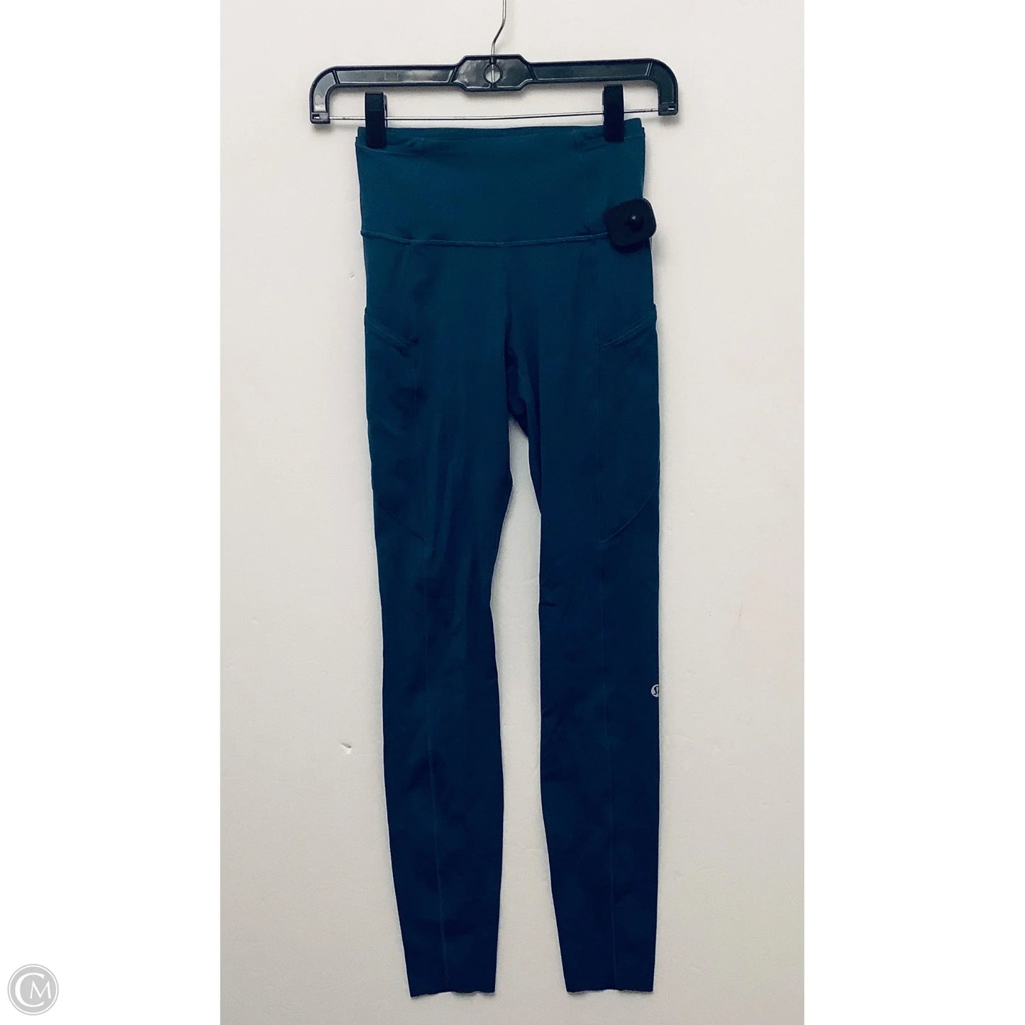 Athletic Leggings By Lululemon In Blue, Size: 2