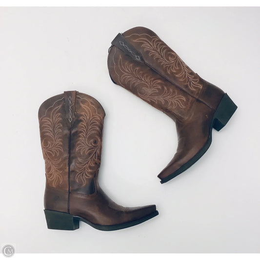 Boots Western By Ariat In Brown, Size: 7.5