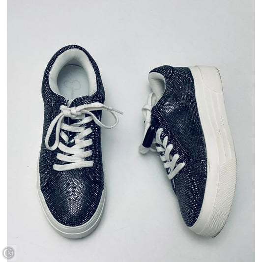 Shoes Sneakers By Jessica Simpson In Silver, Size: 7.5
