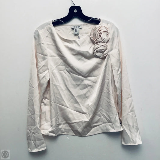Top Long Sleeve By Rachel Zoe In Cream, Size: M