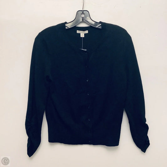 Sweater Cardigan By Cato In Black, Size: M