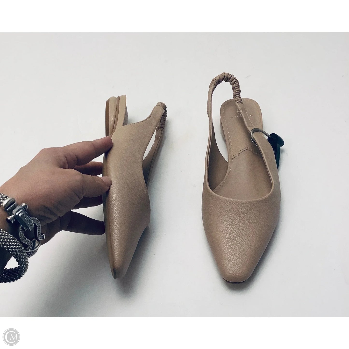 Shoes Designer By Halston In Tan, Size: 8