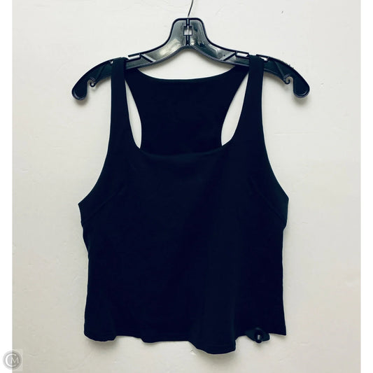 Athletic Tank Top By Lululemon In Black, Size: 12