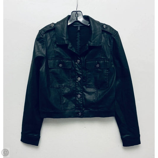 Jacket Moto By White House Black Market In Black, Size: M