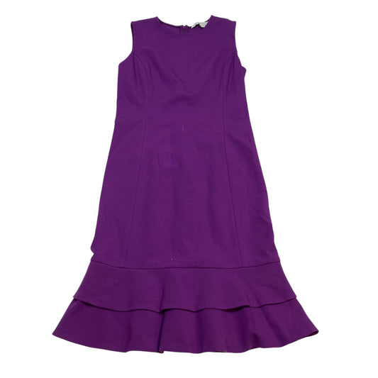 Dress Designer By Diane Von Furstenberg In Purple, Size:Xs