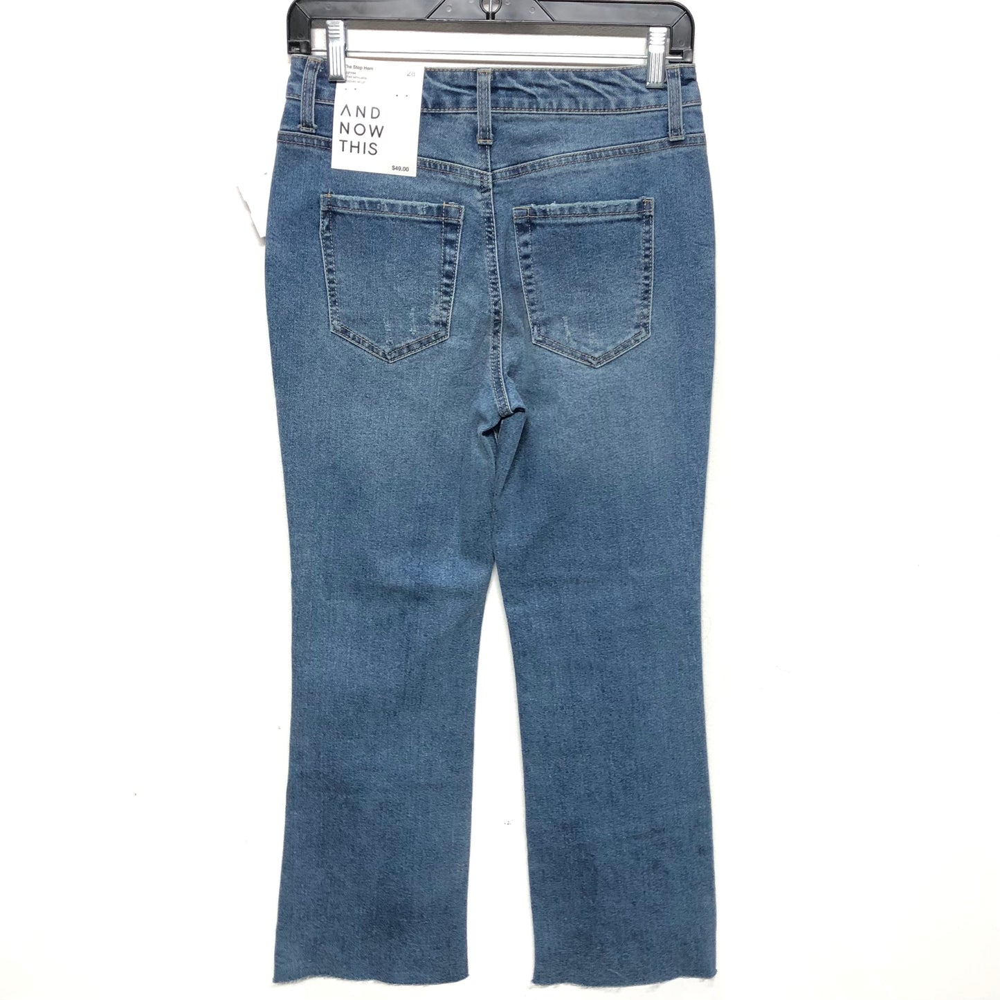 Jeans Cropped By Cmc In Blue Denim, Size:6