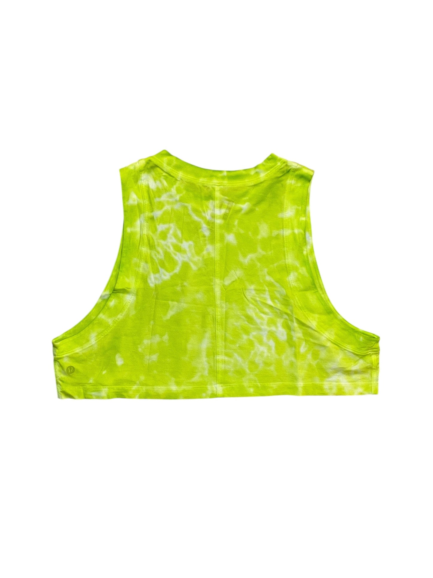 Athletic Tank Top By Lululemon In Green, Size:M