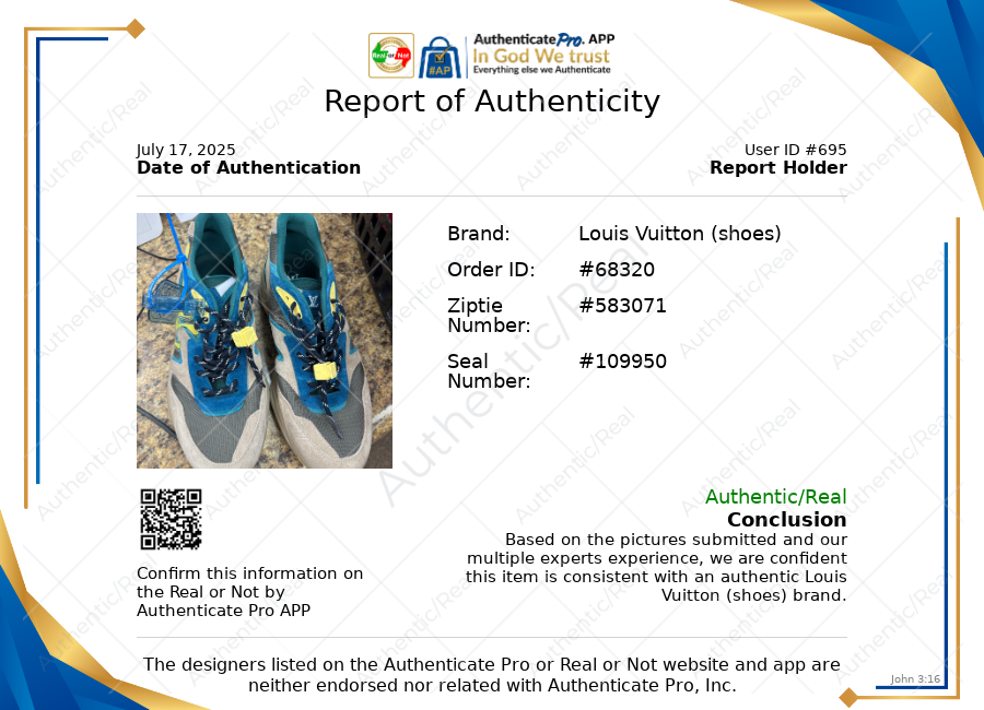 Shoes Luxury Designer By Louis Vuitton In Blue & Grey, Size: 10