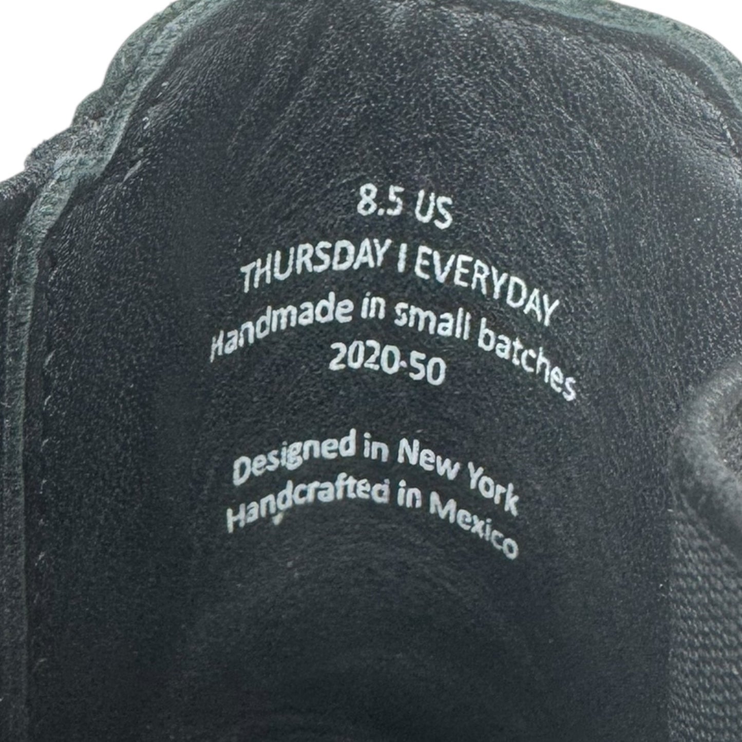 Knockout High Heel Chelsea Boots By Thursday In Black, Size: 8.5