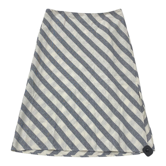 Skirt Midi By J. Crew In Striped Pattern, Size:L