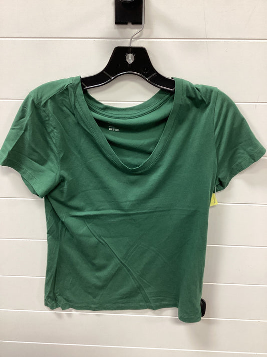 Top Ss Basic By A New Day In Green, Size:S