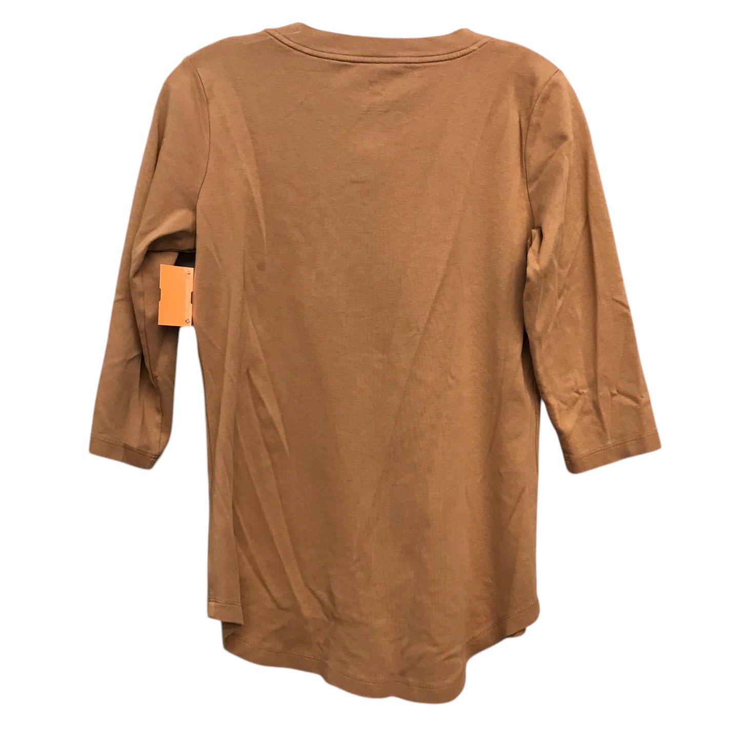 Top Ls By Isaac Mizrahi Live Qvc In Brown, Size:S