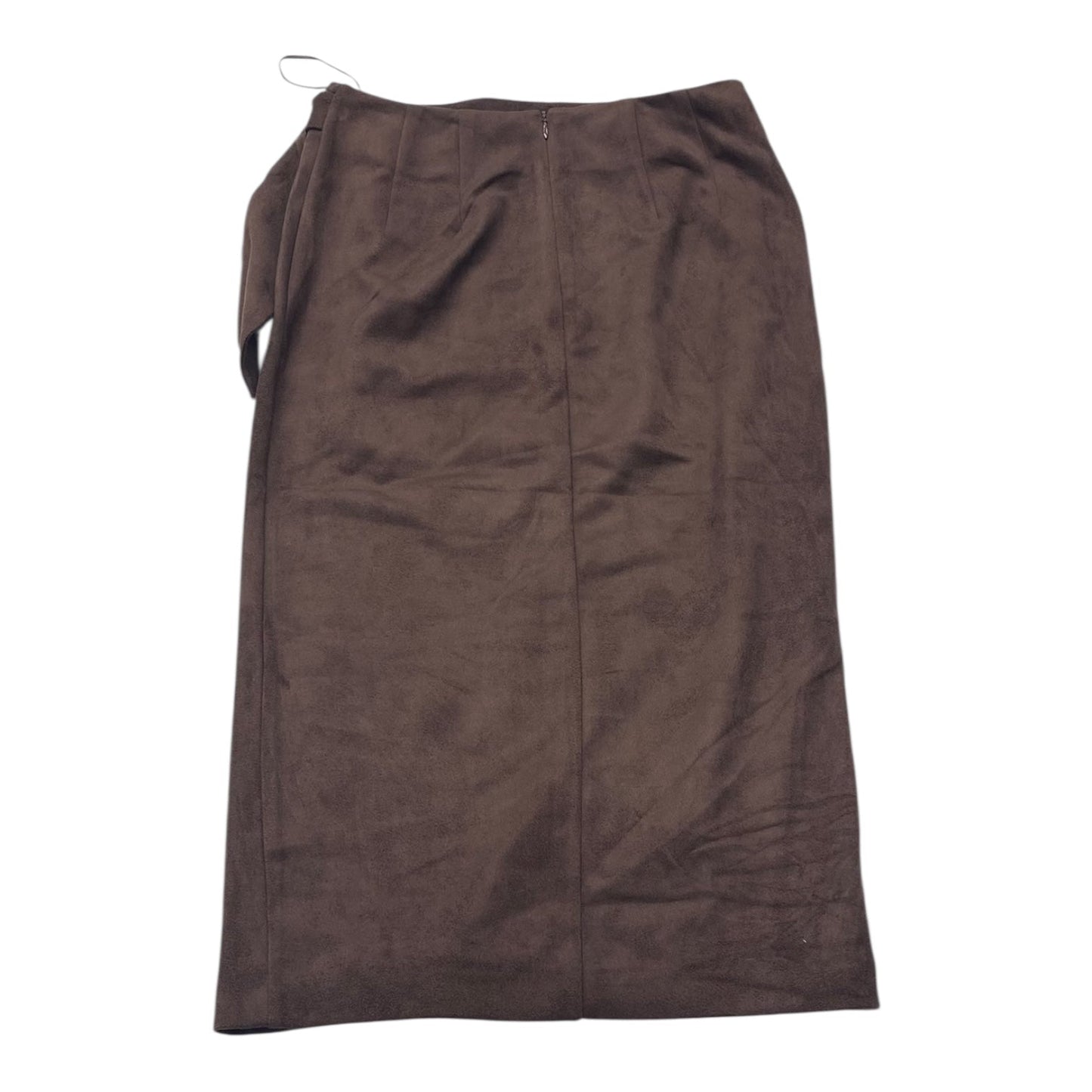 Skirt Midi By J Mclaughlin In Brown, Size:0