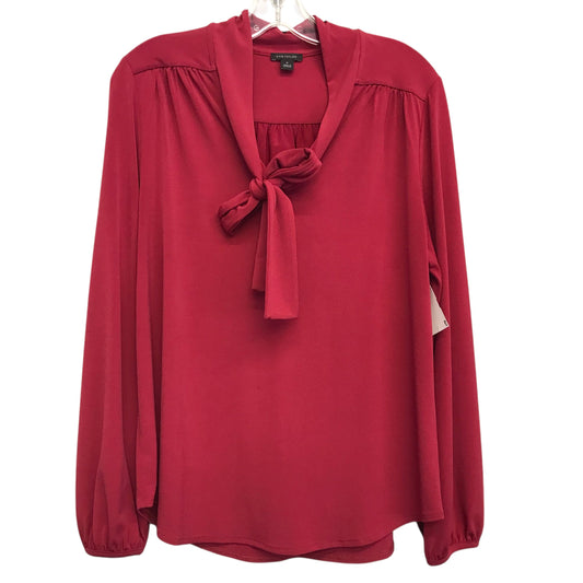 Top Ls By Ann Taylor In Red, Size:M