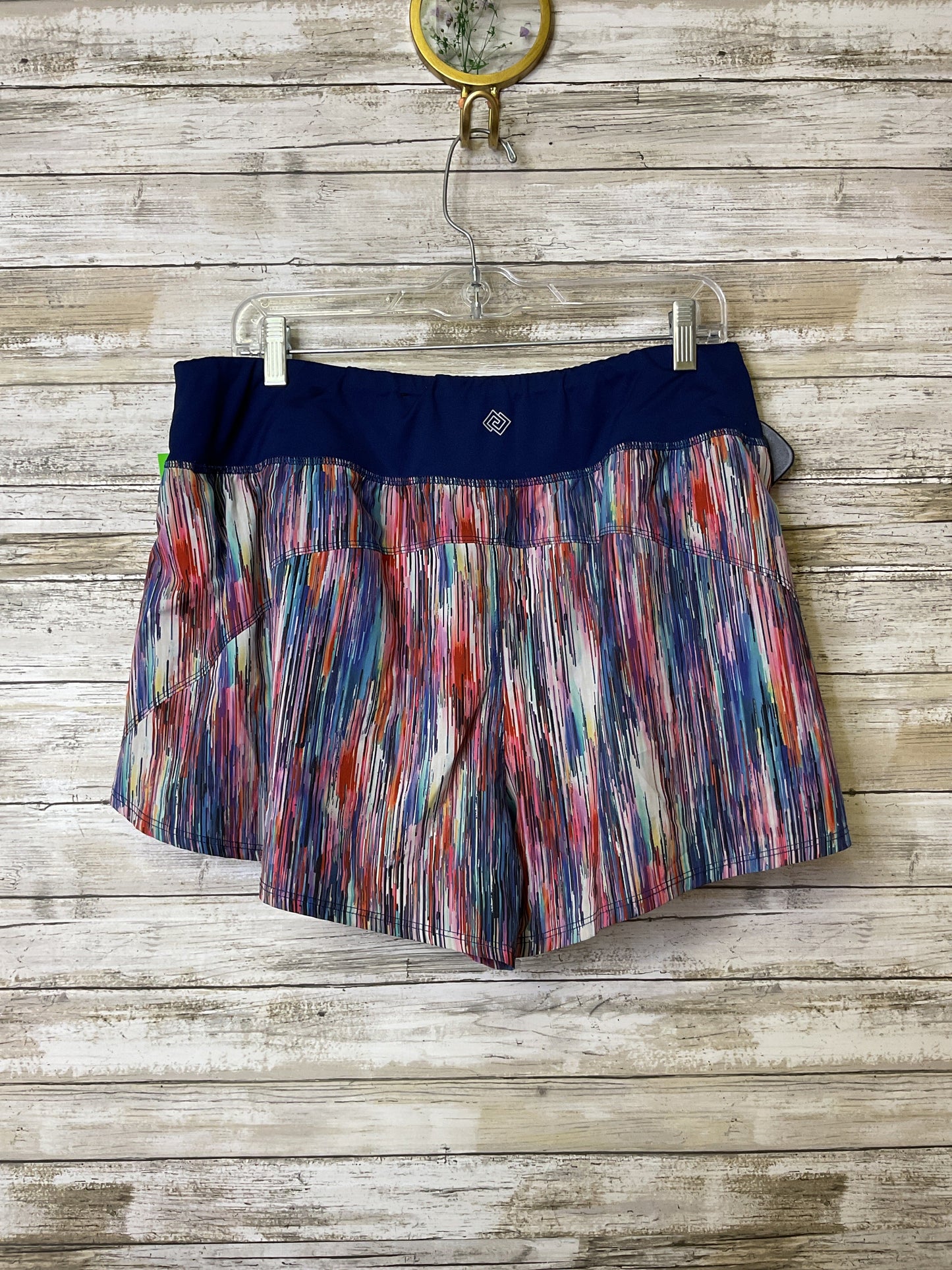 Athletic Skort By Zelos In Blue & Pink, Size:Xl