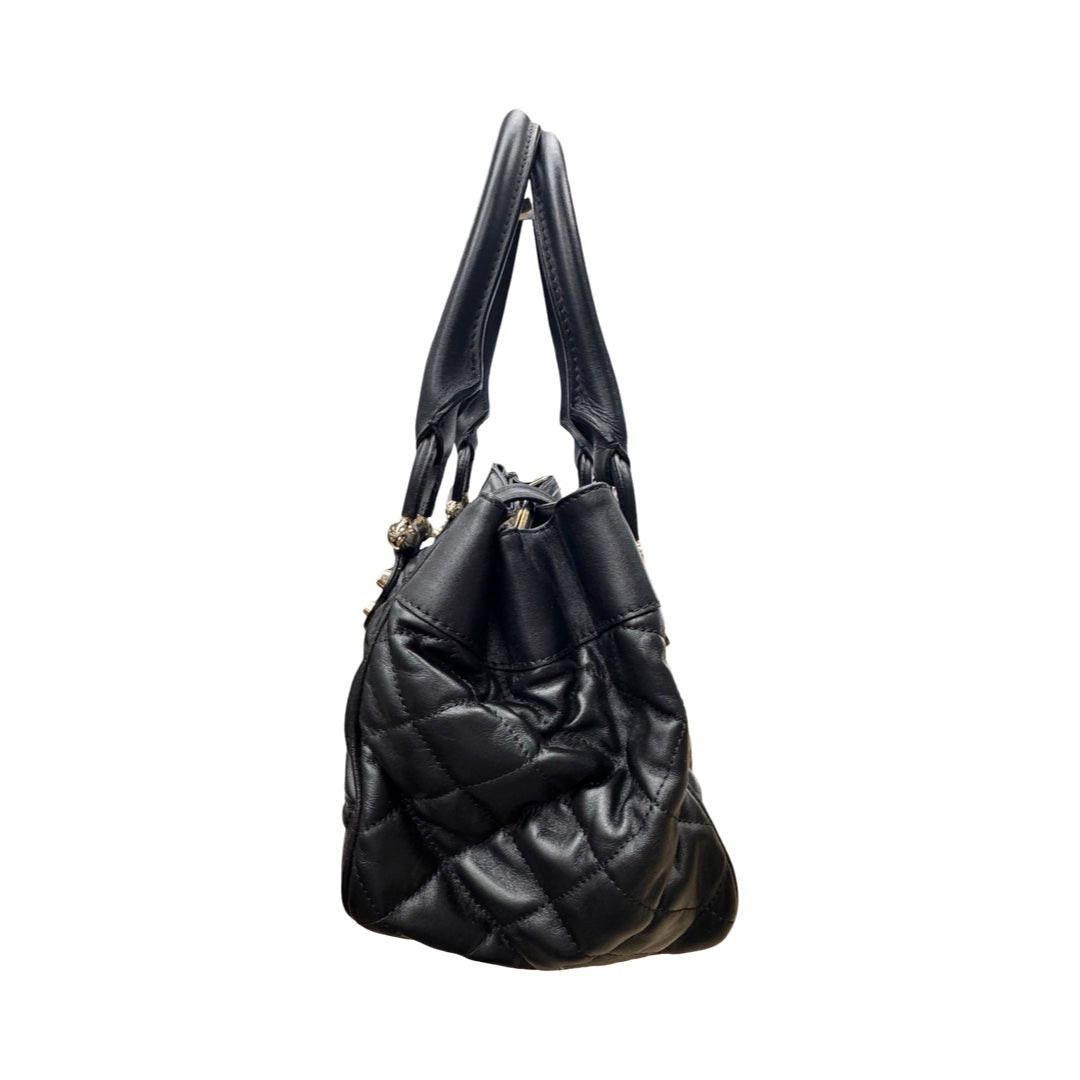 Handbag Luxury Designer By Burberry In Black, Size:Medium 14”Lx7.5”Hx6.5”W)