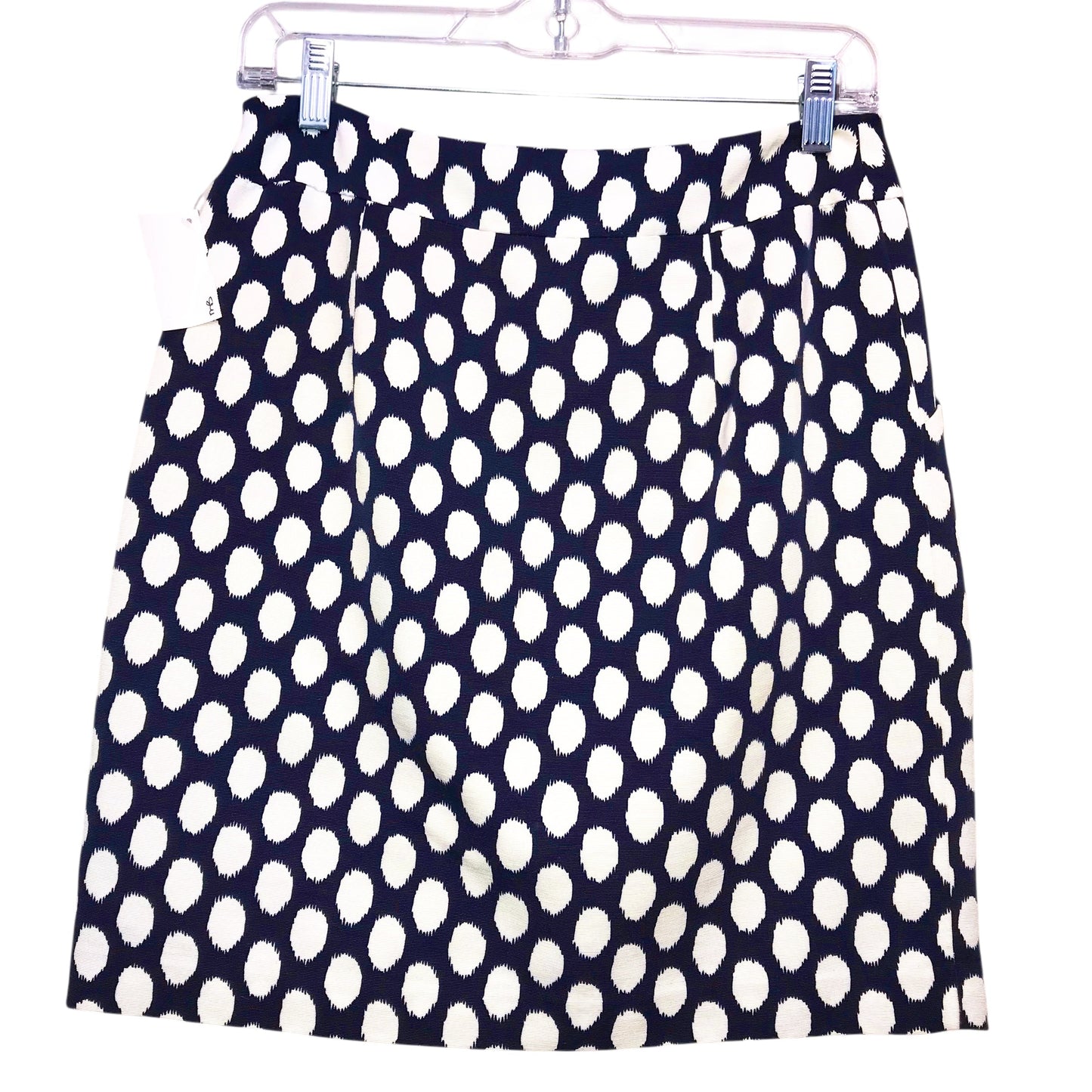Skirt Mini & Short By Loft In Blue & White, Size:2