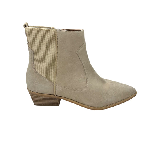 Boots Ankle Flats By Donald Pliner In Tan, Size:8