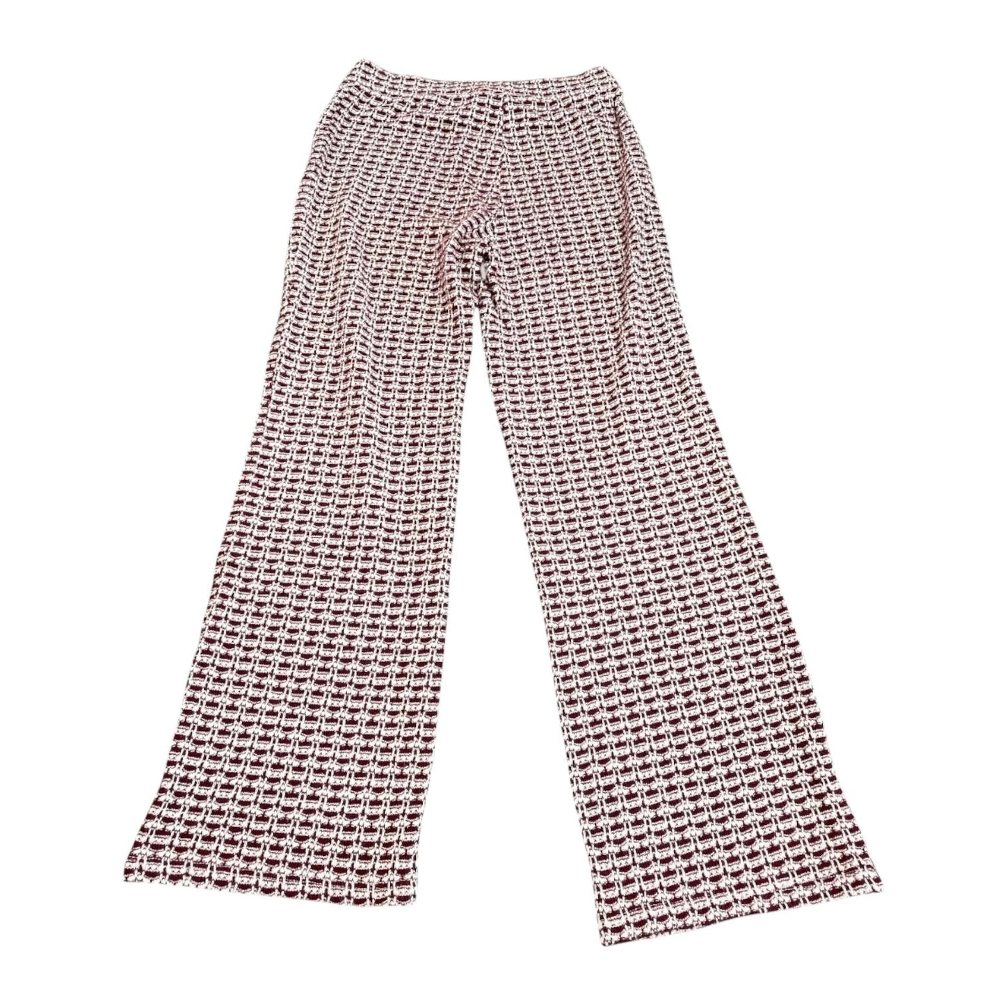 Pants Other By Zara In Red & White, Size: S