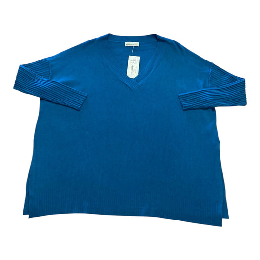 Sweater By Zenana In Teal, Size:S