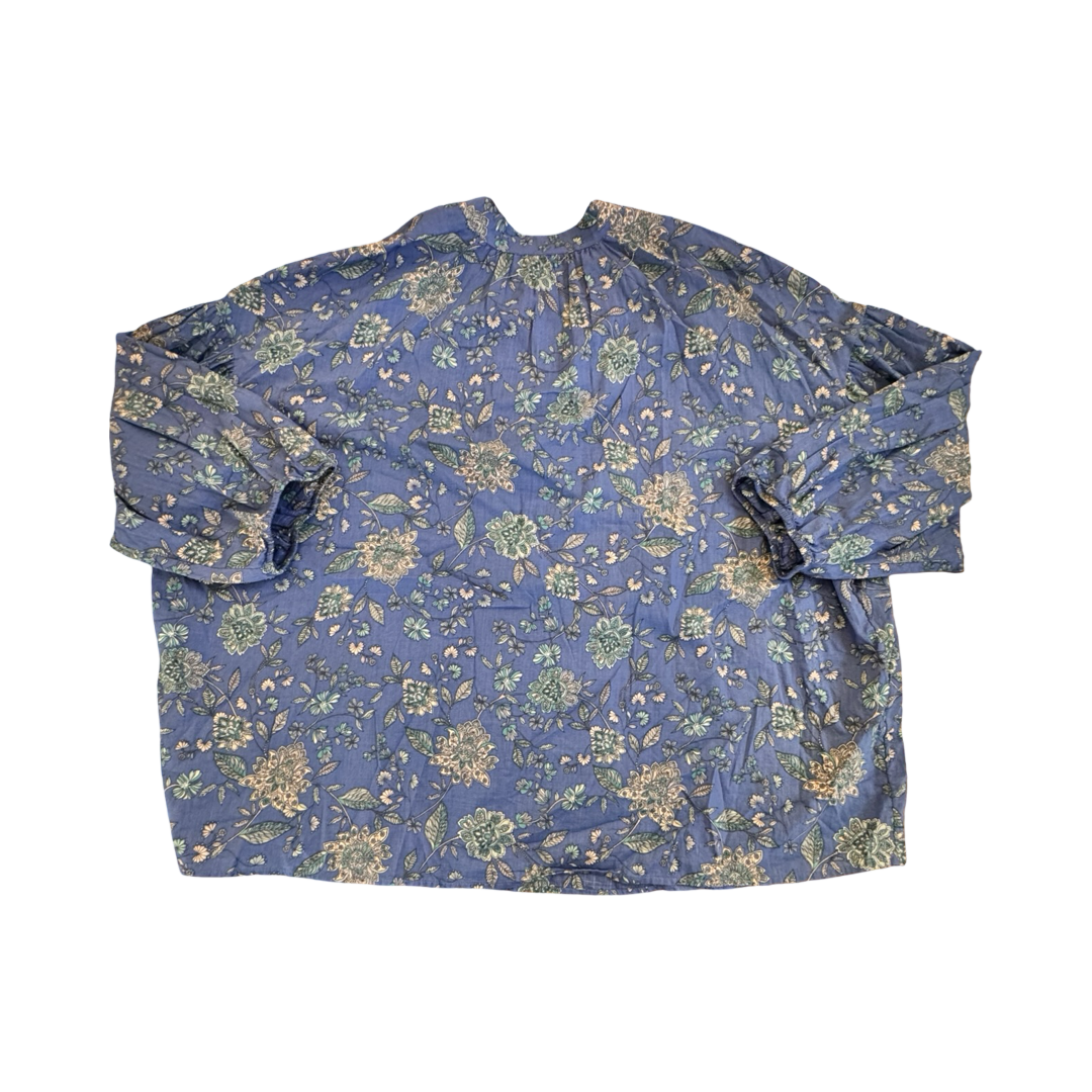 Top Ls By J. Jill In Blue, Size:Xl