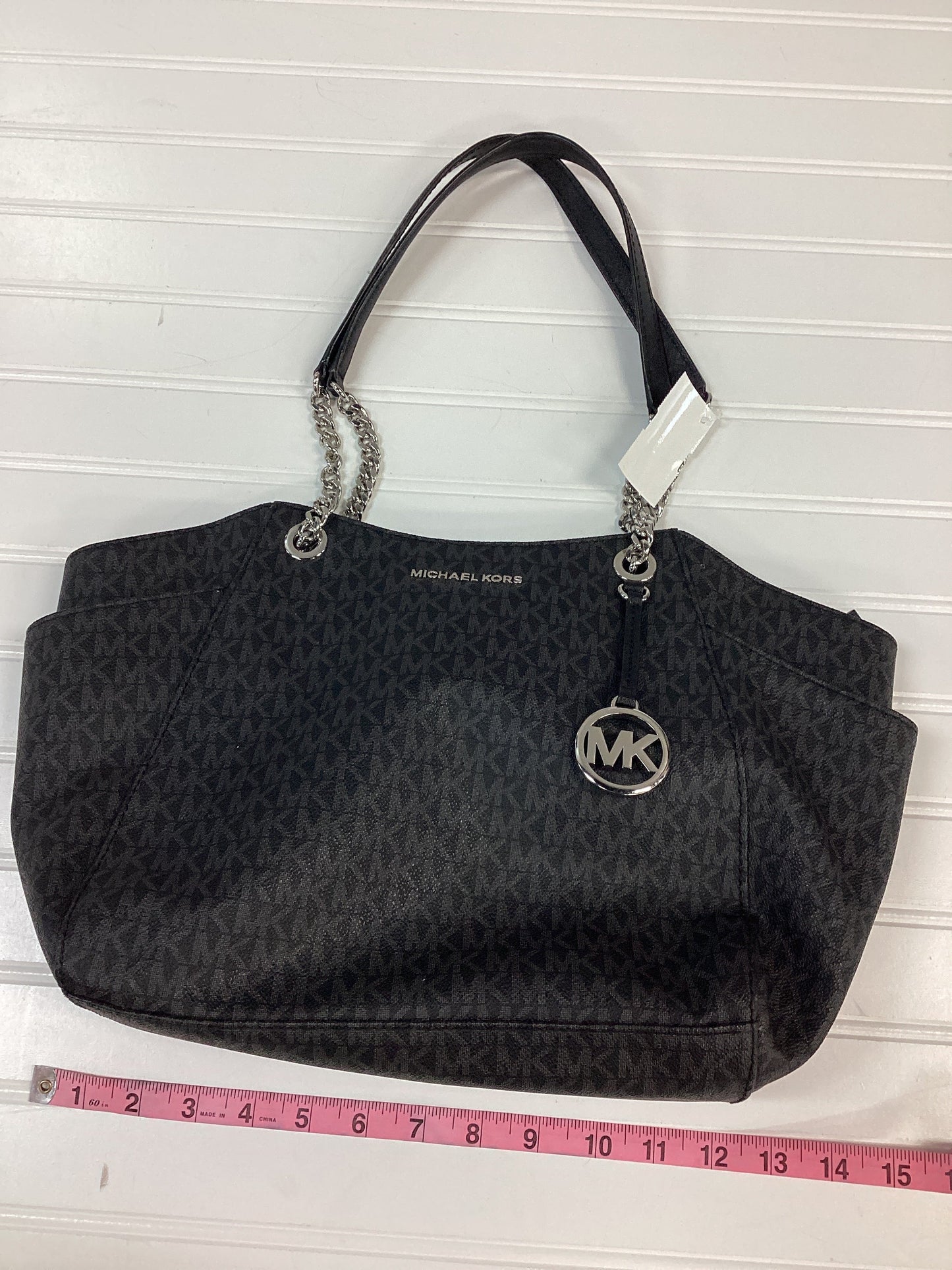 Handbag Designer By Michael Kors In Black, Size:Large