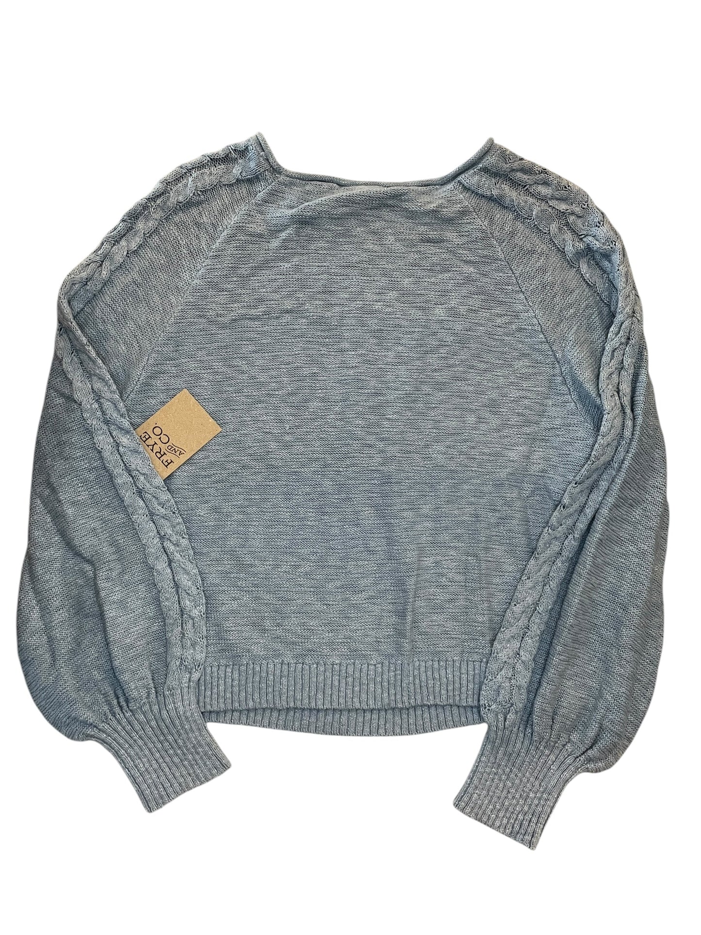 Sweater By Frye And Co In Blue, Size:Xl