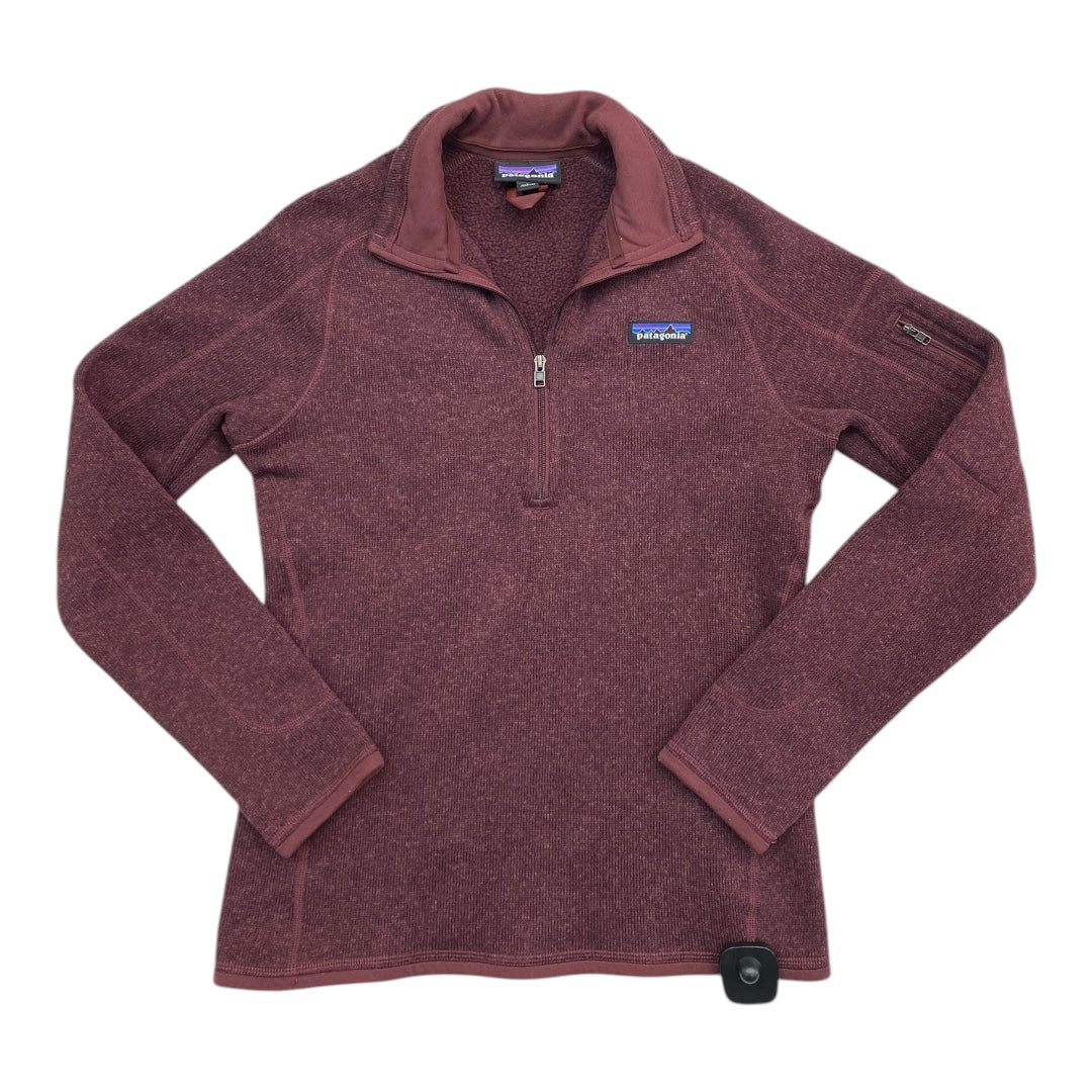 Athletic Fleece By Patagonia In Maroon, Size:S