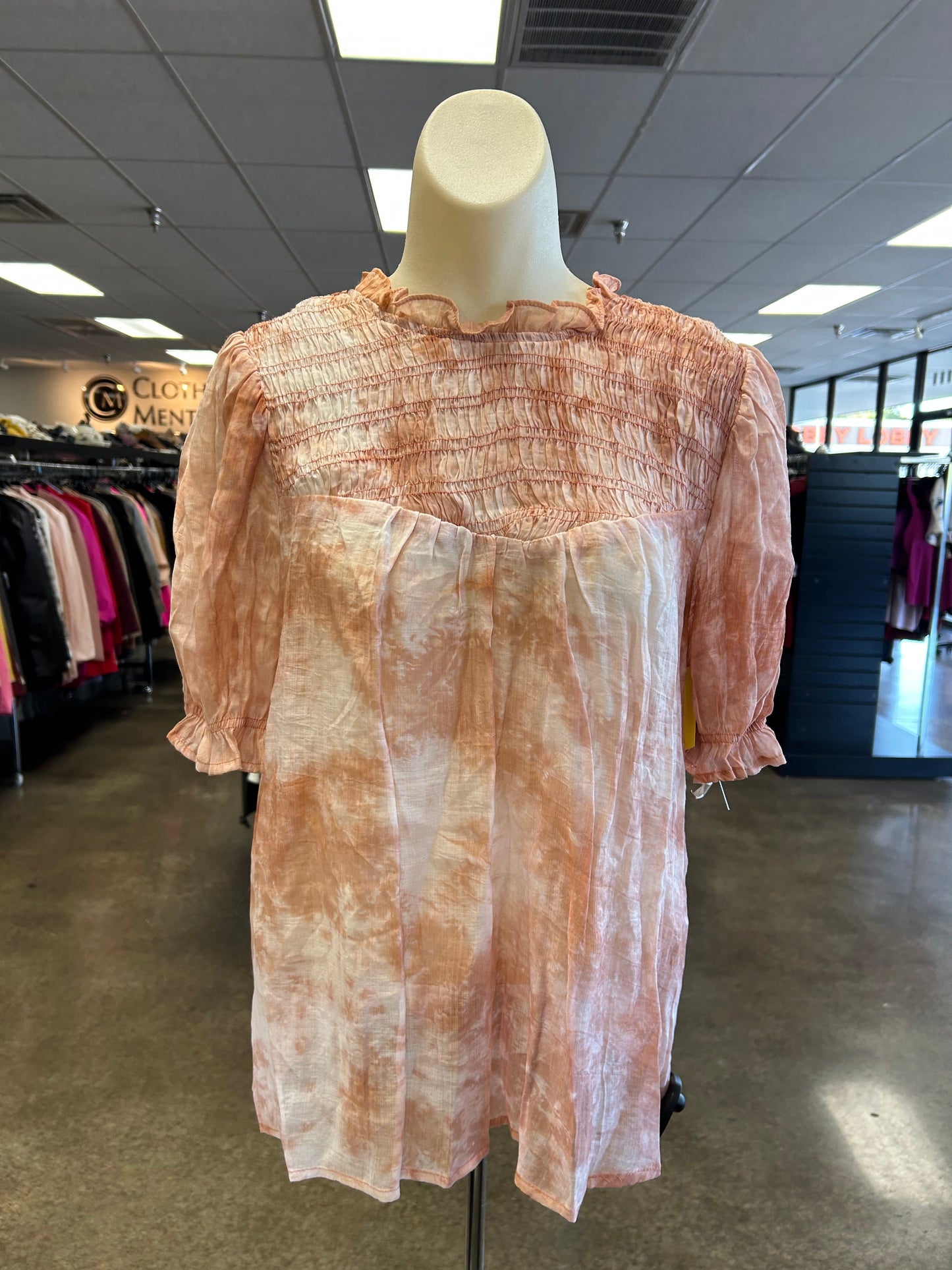 Top Ss By By The River In Orange, Size:L