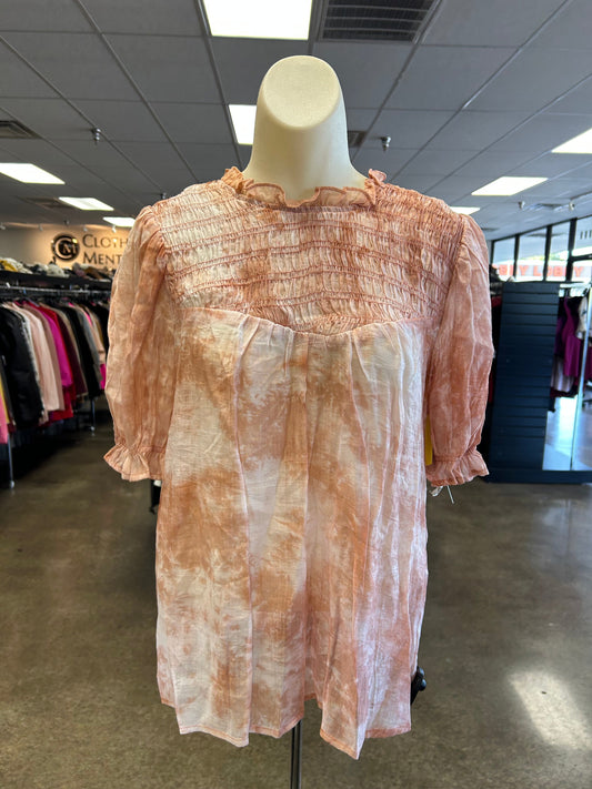 Top Ss By By The River In Orange, Size:L