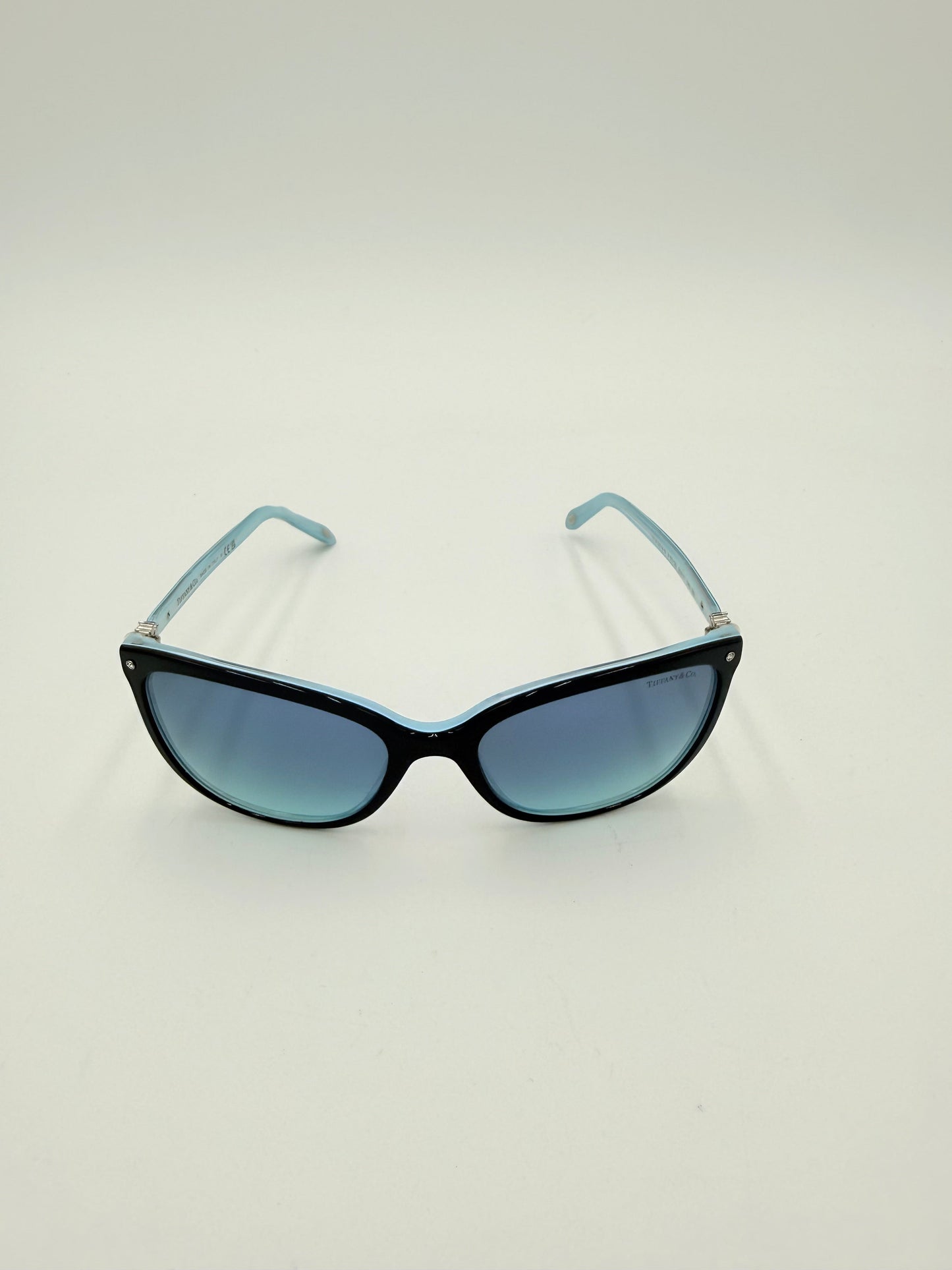 Sunglasses Luxury Designer By Tiffany And Company In Blue, Size: