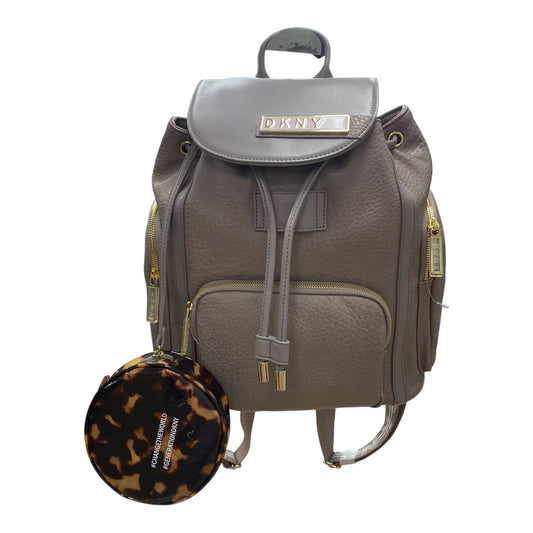 Backpack By Dkny In Taupe, Size:Large