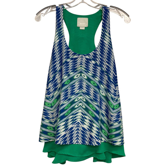 Tank Top By Maeve In Blue, Size:S